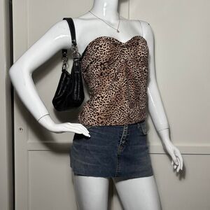 Lizette Collection Leopard/Cheetah Tube Top🤎 - Size L